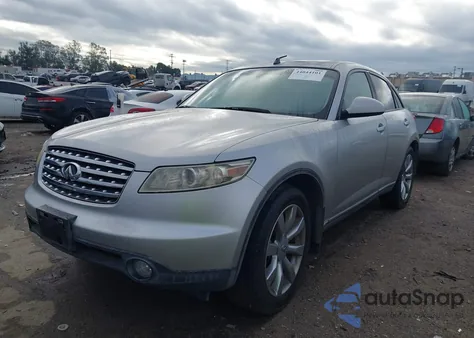 2003 Infiniti Fx35 из США, поврежденный, VIN JNRAS08W63X204501